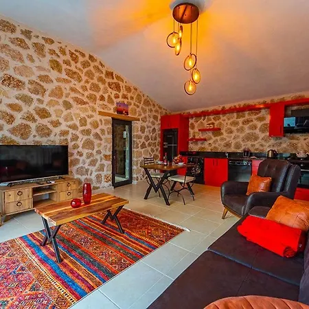 Apartment Outstanding With Private Pool And Jacuzzi In Kas, Antalya